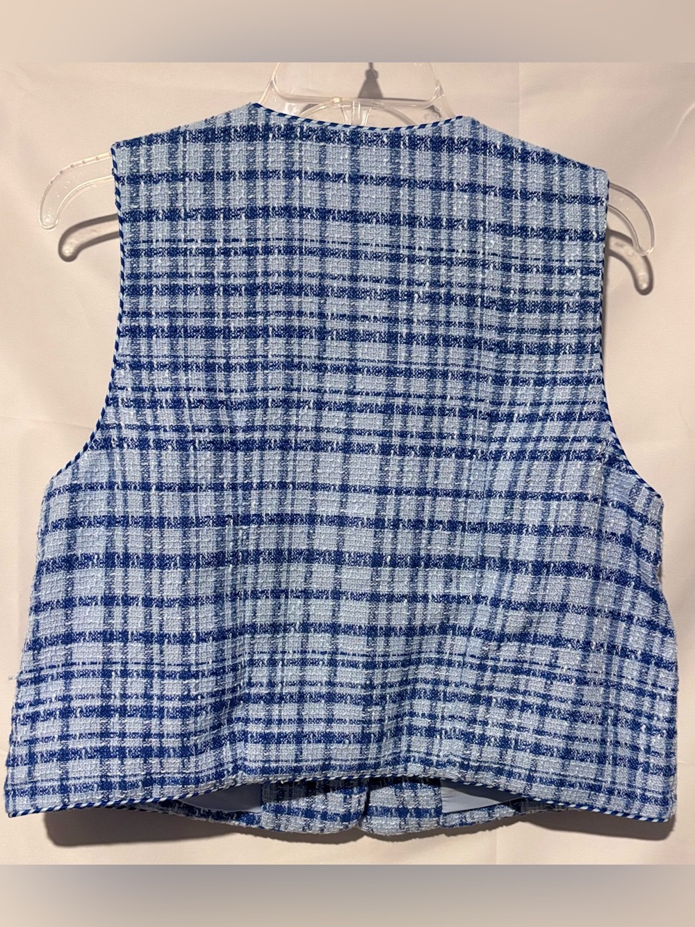 Free Assembly Tweed Button Vest and Skirt ~ 2 piece set ~ Size 8 - Picture 5 of 9